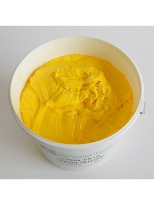 Quality Pyramid brand plastisol ink in Lemon Yellow
